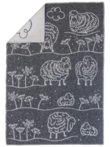 Wool Baby Blanket in grey | MoST