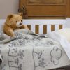 Wool blanket for children in grey | MoST