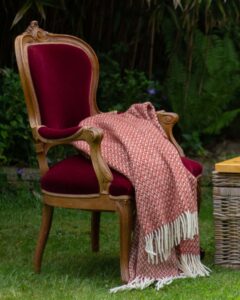 Red wool throw AnnA | MoST