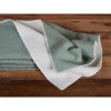 Wool blanket in mint green | MoST