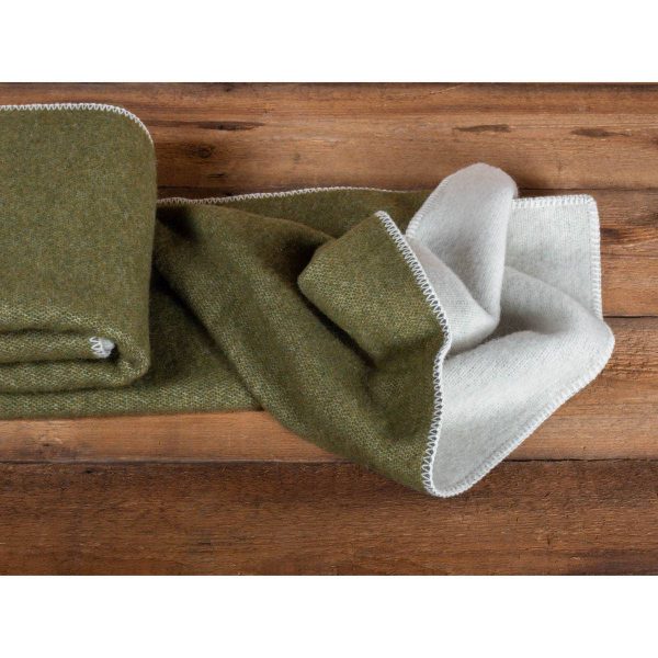 Wool bed Blanket HUNTER – double