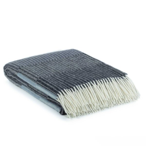 Wool throw blanket LINEA Orion