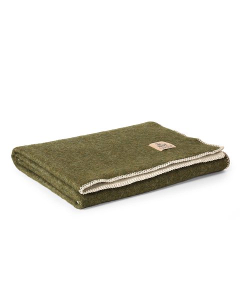 Wool crib blanket HUNTER – 100 x 140 cm
