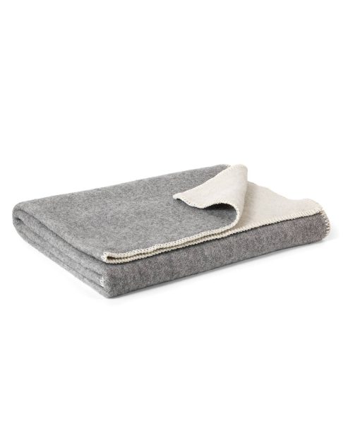 Wool crib blanket WILD PIGEON – 100 x 140 cm